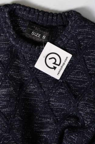 Ανδρικό πουλόβερ Jean Pascale, Μέγεθος S, Χρώμα Μπλέ, Τιμή 8,01 €
