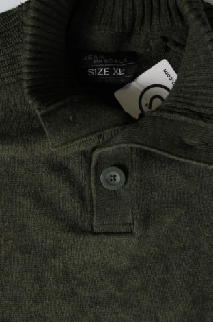 Мъжки пуловер Jean Pascale, Размер XL, Цвят Зелен, Цена 14,50 лв.