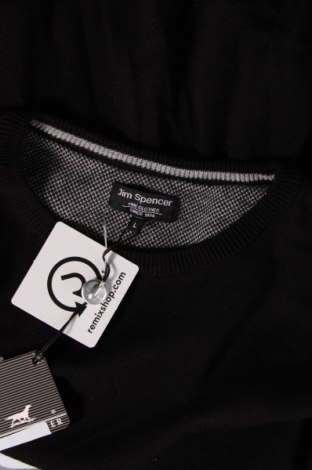 Ανδρικό πουλόβερ Jim Spencer, Μέγεθος L, Χρώμα Μαύρο, Τιμή 28,45 €