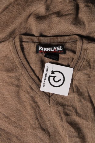 Ανδρικό πουλόβερ Kirkland, Μέγεθος XL, Χρώμα  Μπέζ, Τιμή 17,94 €
