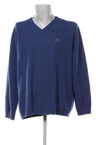 Мъжки пуловер Lacoste, Размер XXL, Цвят Син, Цена 122,40 лв.