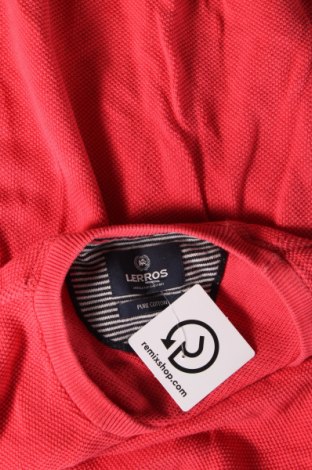 Ανδρικό πουλόβερ Lerros, Μέγεθος 3XL, Χρώμα Ρόζ , Τιμή 9,18 €