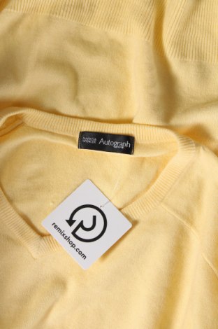 Мъжки пуловер Marks & Spencer Autograph, Размер XL, Цвят Жълт, Цена 24,80 лв.