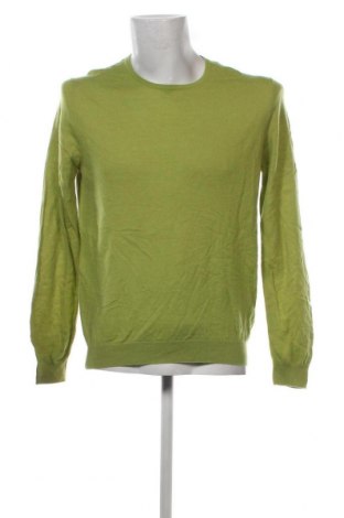 Ανδρικό πουλόβερ Massimo Dutti, Μέγεθος L, Χρώμα Πράσινο, Τιμή 32,60 €