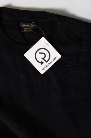 Ανδρικό πουλόβερ Massimo Dutti, Μέγεθος L, Χρώμα Μαύρο, Τιμή 38,35 €
