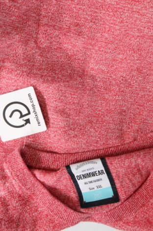 Мъжки пуловер Mauro Ferrini, Размер XXL, Цвят Червен, Цена 14,50 лв.