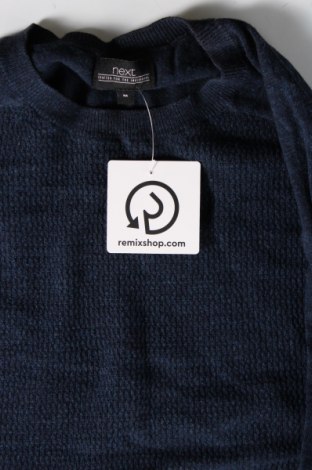 Мъжки пуловер Next, Размер M, Цвят Син, Цена 19,38 лв.
