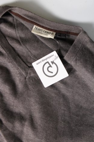 Ανδρικό πουλόβερ Nobel League, Μέγεθος M, Χρώμα Γκρί, Τιμή 9,69 €