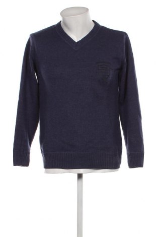 Мъжки пуловер Peckott, Размер M, Цвят Син, Цена 13,63 лв.