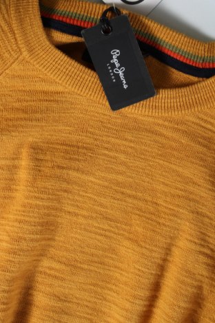 Мъжки пуловер Pepe Jeans, Размер XL, Цвят Жълт, Цена 79,80 лв.