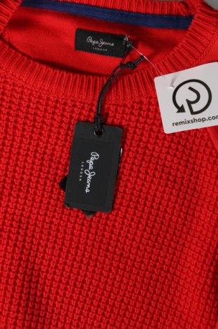 Ανδρικό πουλόβερ Pepe Jeans, Μέγεθος M, Χρώμα Κόκκινο, Τιμή 36,08 €
