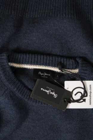 Мъжки пуловер Pepe Jeans, Размер S, Цвят Син, Цена 75,60 лв.