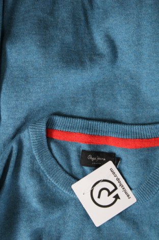 Мъжки пуловер Pepe Jeans, Размер L, Цвят Син, Цена 140,00 лв.
