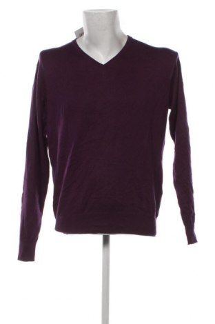 Мъжки пуловер Peter Millar, Размер L, Цвят Лилав, Цена 81,60 лв.