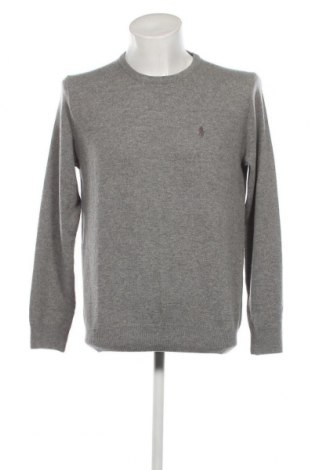 Męski sweter Polo By Ralph Lauren, Rozmiar M, Kolor Szary, Cena 468,59 zł