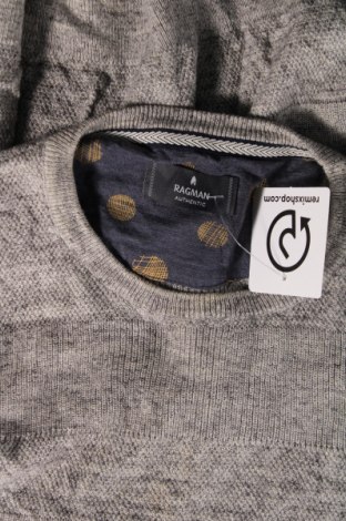 Мъжки пуловер Ragman, Размер L, Цвят Сив, Цена 19,38 лв.