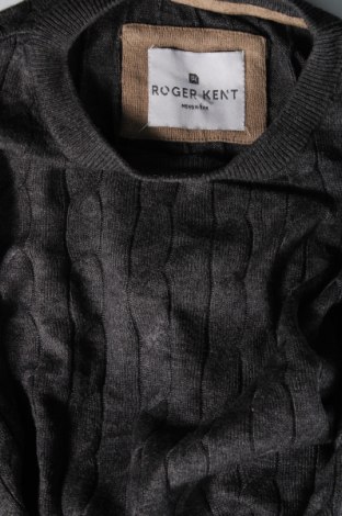Мъжки пуловер Roger Kent, Размер L, Цвят Сив, Цена 19,38 лв.