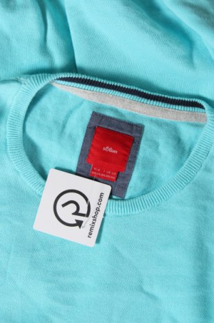 Ανδρικό πουλόβερ S.Oliver, Μέγεθος XXL, Χρώμα Μπλέ, Τιμή 21,03 €