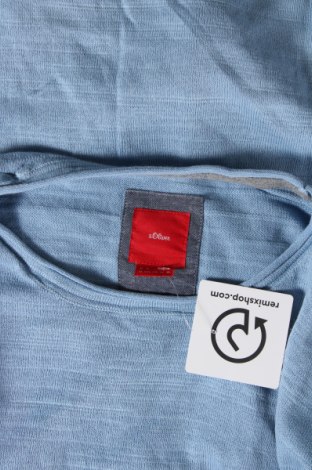 Ανδρικό πουλόβερ S.Oliver, Μέγεθος XL, Χρώμα Μπλέ, Τιμή 11,36 €