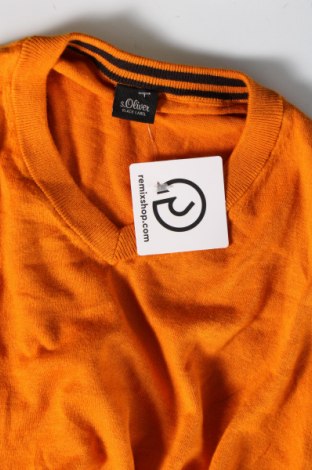 Pánsky sveter  S.Oliver Black Label, Veľkosť M, Farba Oranžová, Cena  14,06 €