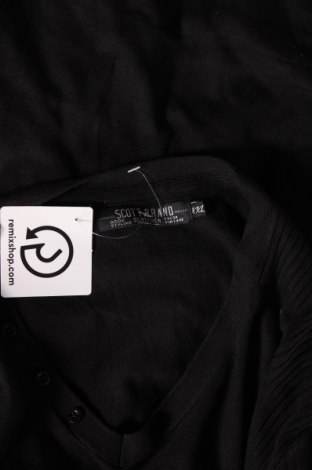 Мъжки пуловер Scott, Размер XXL, Цвят Черен, Цена 85,73 лв.