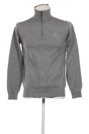 Мъжки пуловер Schott, Размер M, Цвят Сив, Цена 102,00 лв.