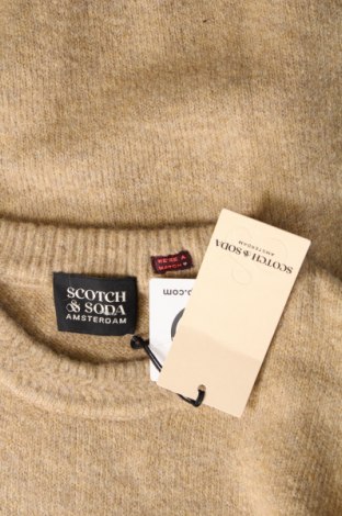 Мъжки пуловер Scotch & Soda, Размер XXL, Цвят Бежов, Цена 110,16 лв.