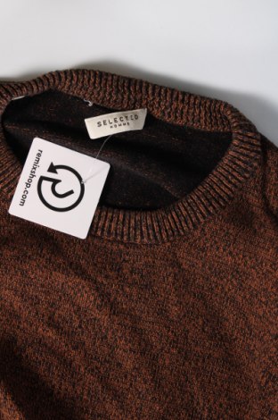 Ανδρικό πουλόβερ Selected Homme, Μέγεθος L, Χρώμα Καφέ, Τιμή 8,41 €