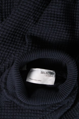 Pánsky sveter  Selected Homme, Veľkosť L, Farba Modrá, Cena  15,62 €
