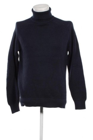 Мъжки пуловер Selected Homme, Размер L, Цвят Син, Цена 28,22 лв.