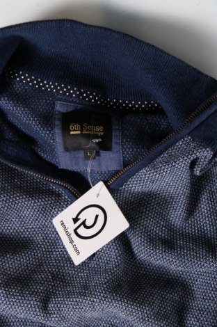 Ανδρικό πουλόβερ Sixth Sens, Μέγεθος L, Χρώμα Μπλέ, Τιμή 9,69 €