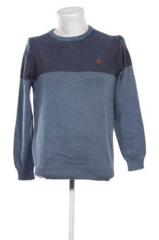 Мъжки пуловер Springfield, Размер L, Цвят Син, Цена 38,50 лв.