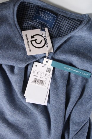 Ανδρικό πουλόβερ Springfield, Μέγεθος M, Χρώμα Μπλέ, Τιμή 9,92 €