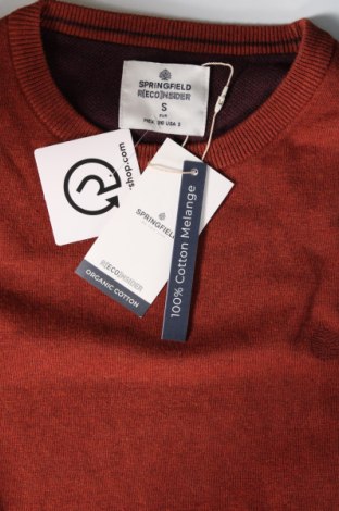 Pánsky sveter  Springfield, Veľkosť S, Farba Hnedá, Cena  8,73 €