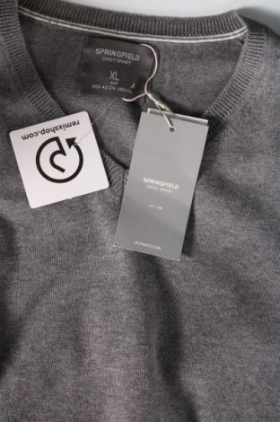 Pánsky sveter  Springfield, Veľkosť XL, Farba Sivá, Cena  9,53 €