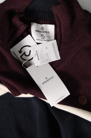 Pánsky sveter  Springfield, Veľkosť XL, Farba Viacfarebná, Cena  11,91 €