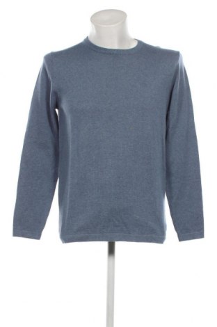 Мъжки пуловер Springfield, Размер M, Цвят Син, Цена 38,50 лв.