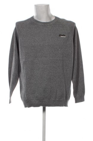 Ανδρικό πουλόβερ Superdry, Μέγεθος XXL, Χρώμα Γκρί, Τιμή 32,78 €