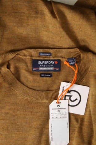 Pánsky sveter  Superdry, Veľkosť XL, Farba Béžová, Cena  29,51 €