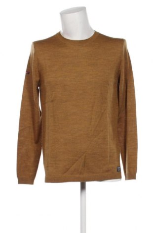 Мъжки пуловер Superdry, Размер XL, Цвят Бежов, Цена 57,24 лв.