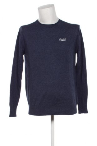 Ανδρικό πουλόβερ Superdry, Μέγεθος XL, Χρώμα Μπλέ, Τιμή 32,78 €