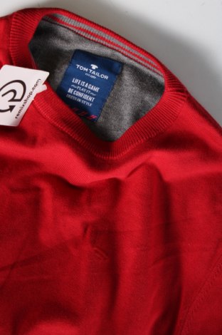 Férfi pulóver Tom Tailor, Méret L, Szín Piros, Ár 8 626 Ft