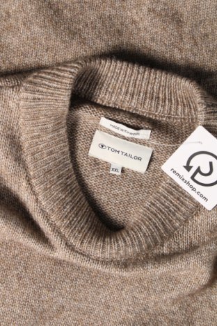 Herrenpullover Tom Tailor, Größe XXL, Farbe Beige, Preis € 19,05