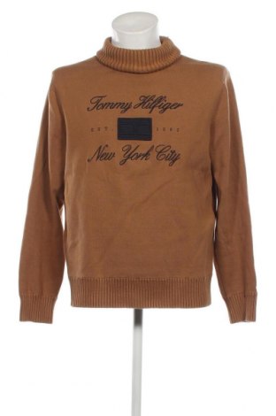 Мъжки пуловер Tommy Hilfiger, Размер XL, Цвят Кафяв, Цена 122,40 лв.