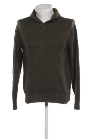 Мъжки пуловер Tommy Hilfiger, Размер L, Цвят Зелен, Цена 36,48 лв.