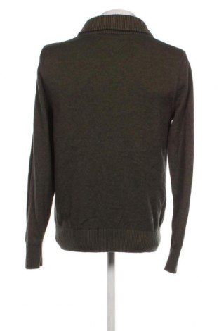 Мъжки пуловер Tommy Hilfiger, Размер L, Цвят Зелен, Цена 81,60 лв.