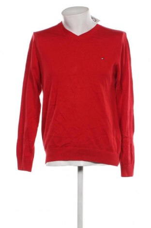 Pulover de bărbați Tommy Hilfiger, Mărime L, Culoare Roșu, Preț 315,79 Lei