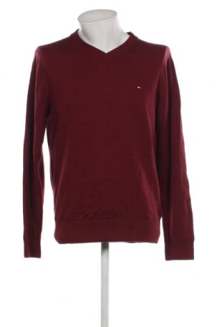Мъжки пуловер Tommy Hilfiger, Размер L, Цвят Червен, Цена 81,60 лв.