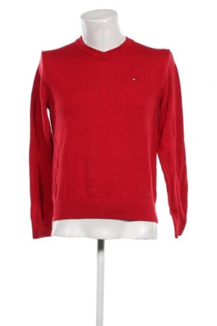 Мъжки пуловер Tommy Hilfiger, Размер S, Цвят Червен, Цена 81,60 лв.