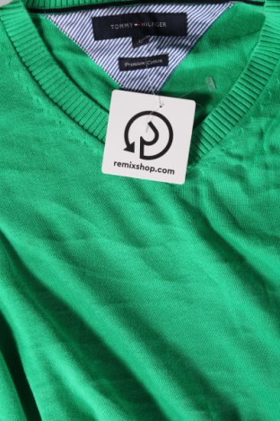 Ανδρικό πουλόβερ Tommy Hilfiger, Μέγεθος L, Χρώμα Πράσινο, Τιμή 59,38 €